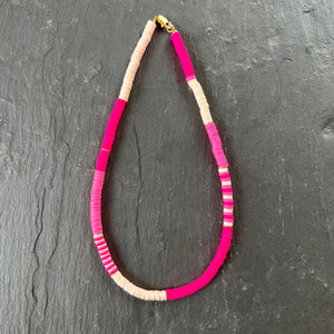 Heishi Bead Necklaces - MALIBU and MALIBU BEACH