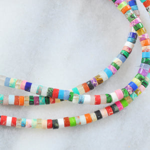 ON THE ROCKS Gemstone Choker Necklace