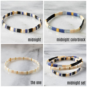 Tile Bracelet Curated Set - MIDNIGHT SET