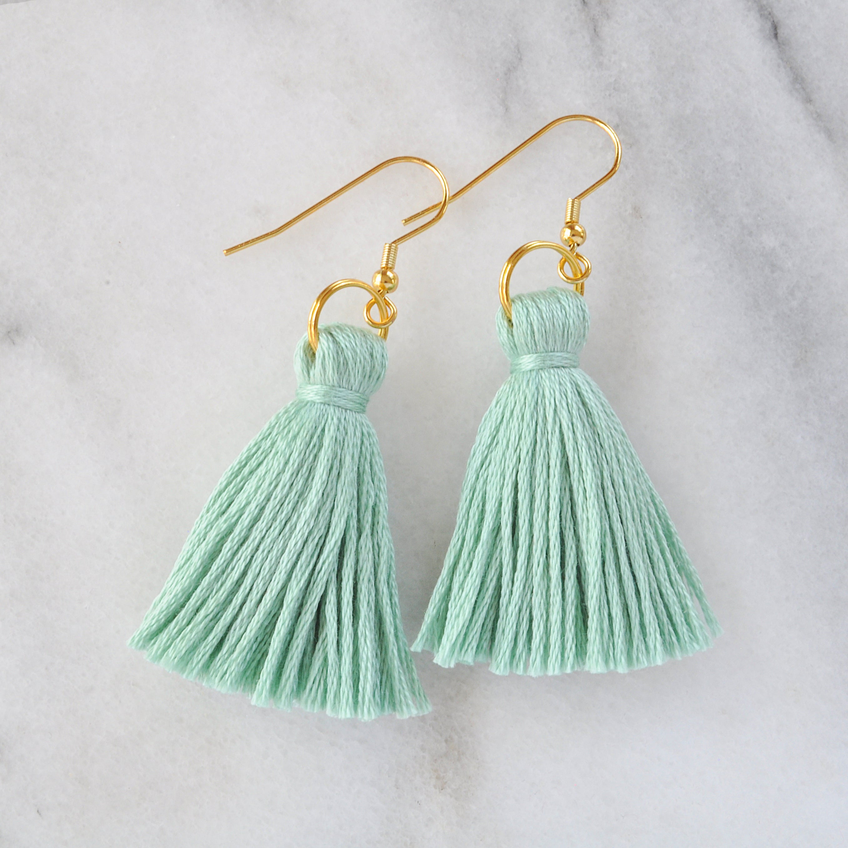 Mini Boho Tassel Earrings