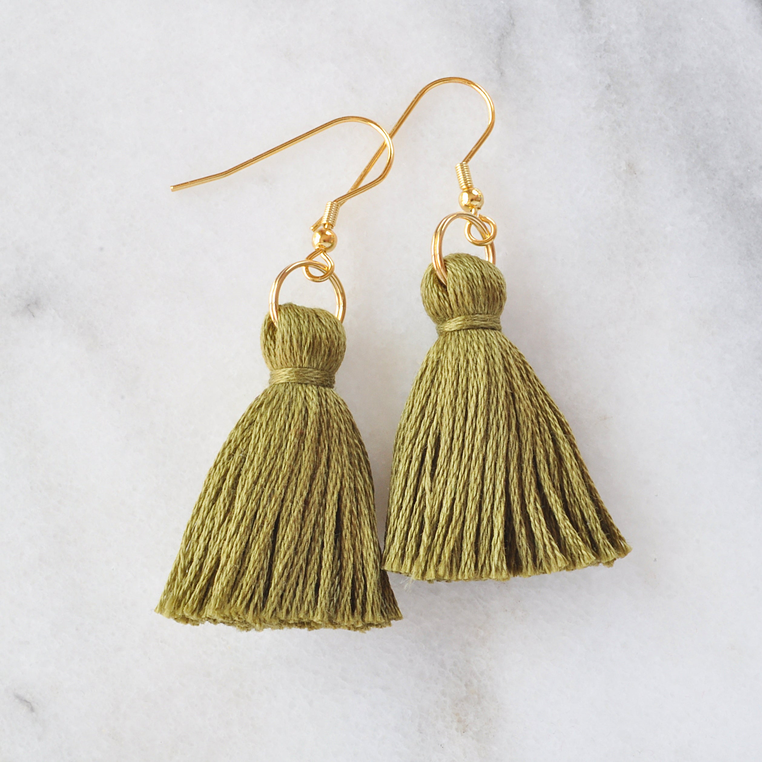 Mini Boho Tassel Earrings