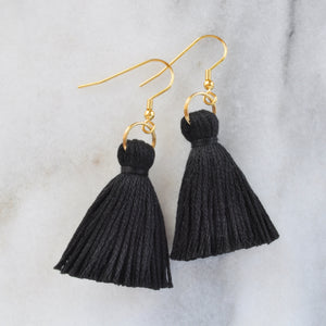 Mini Boho Tassel Earrings