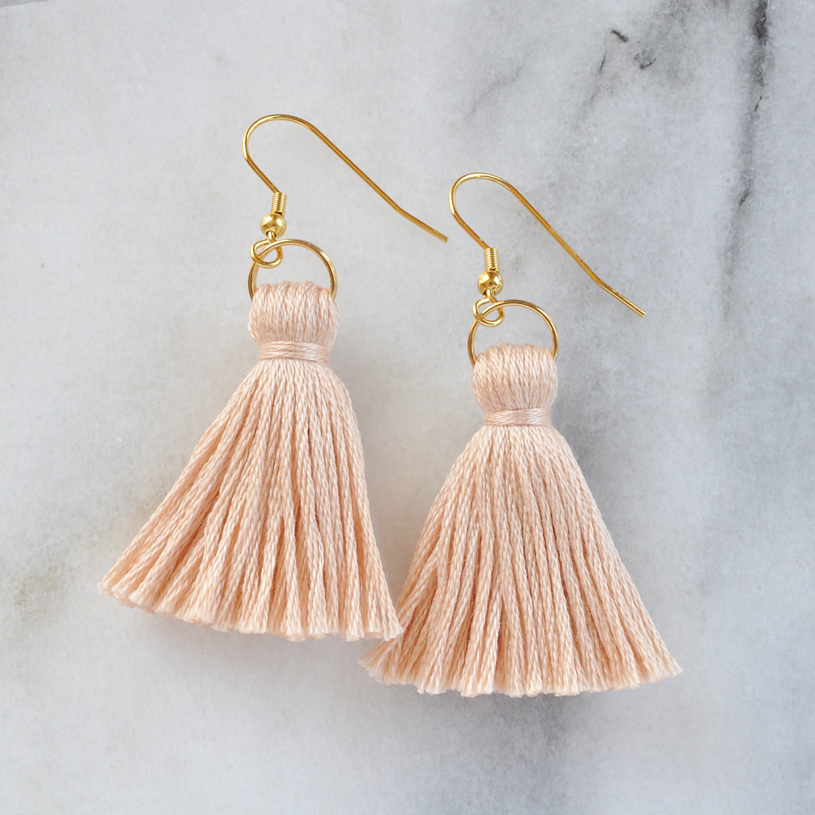 Mini Boho Tassel Earrings