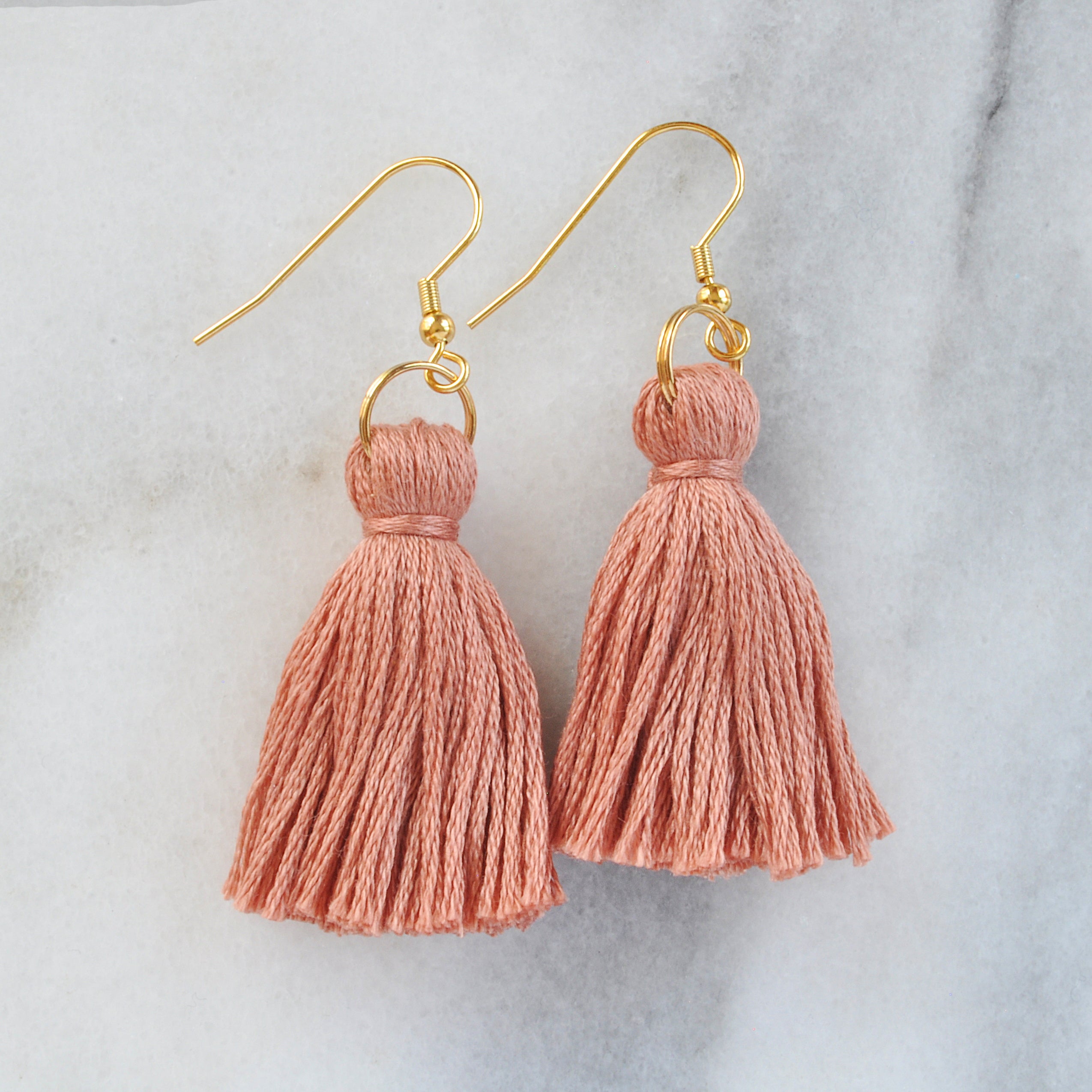 Mini Boho Tassel Earrings