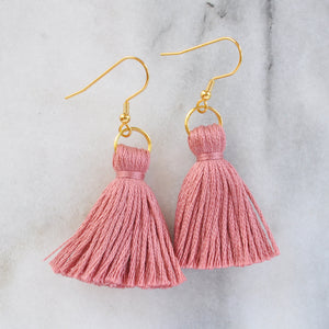 Mini Boho Tassel Earrings