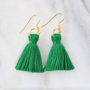 Mini Boho Tassel Earrings