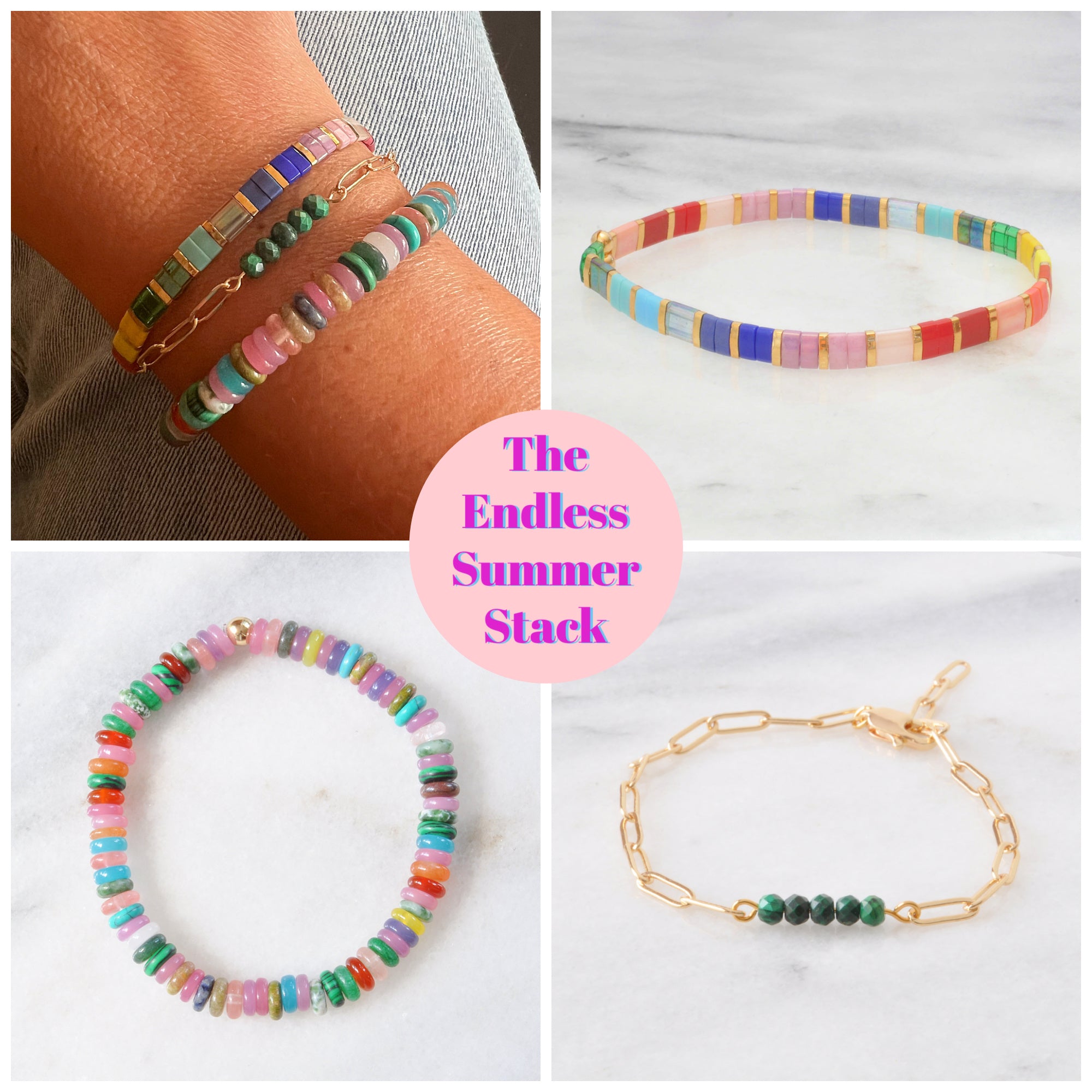 The Spring Sky Stack | Handmade by Libby & Smee