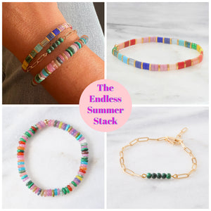 The Endless Summer Bracelet Stack