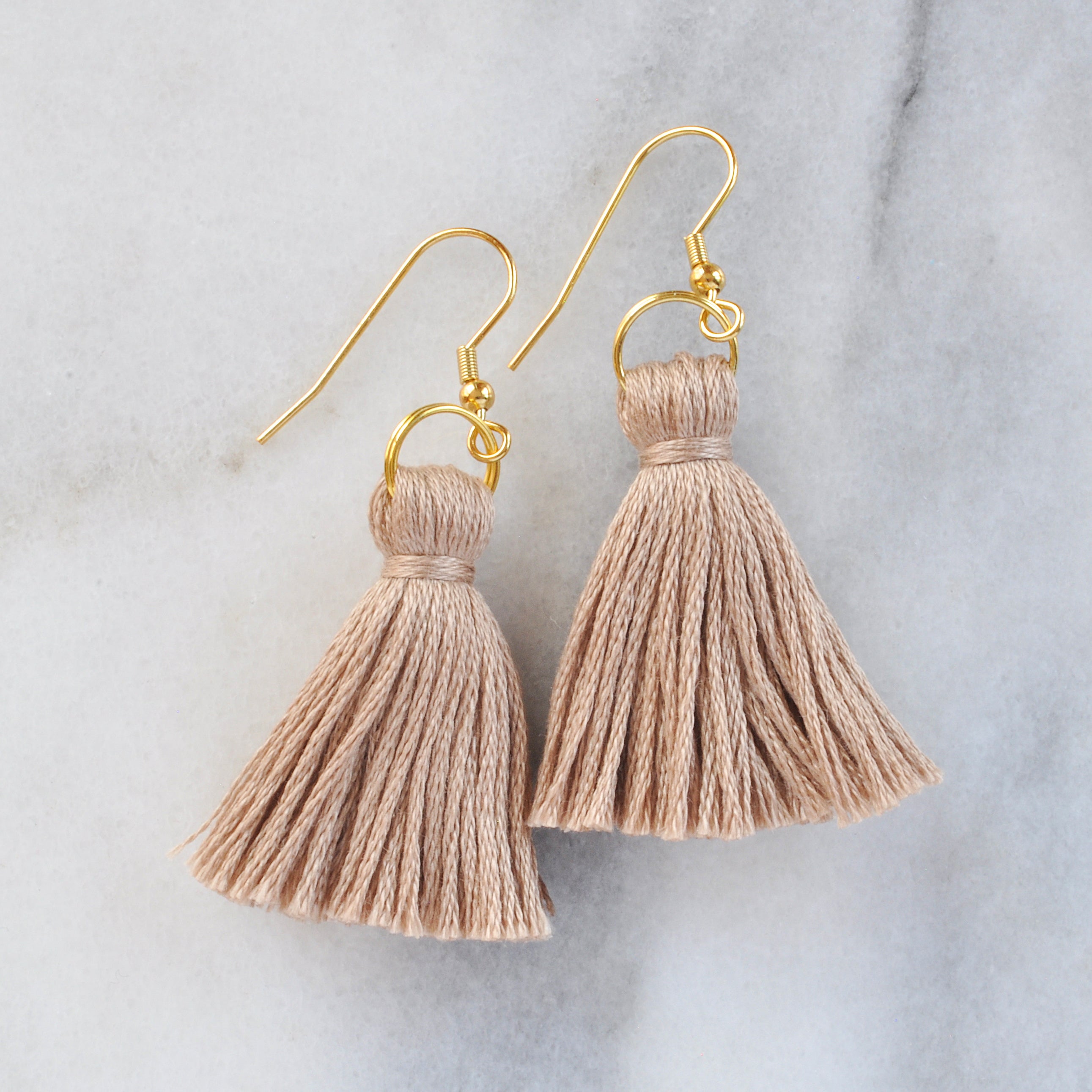 Mini Boho Tassel Earrings