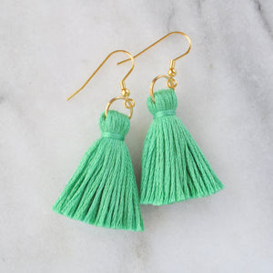 Mini Boho Tassel Earrings