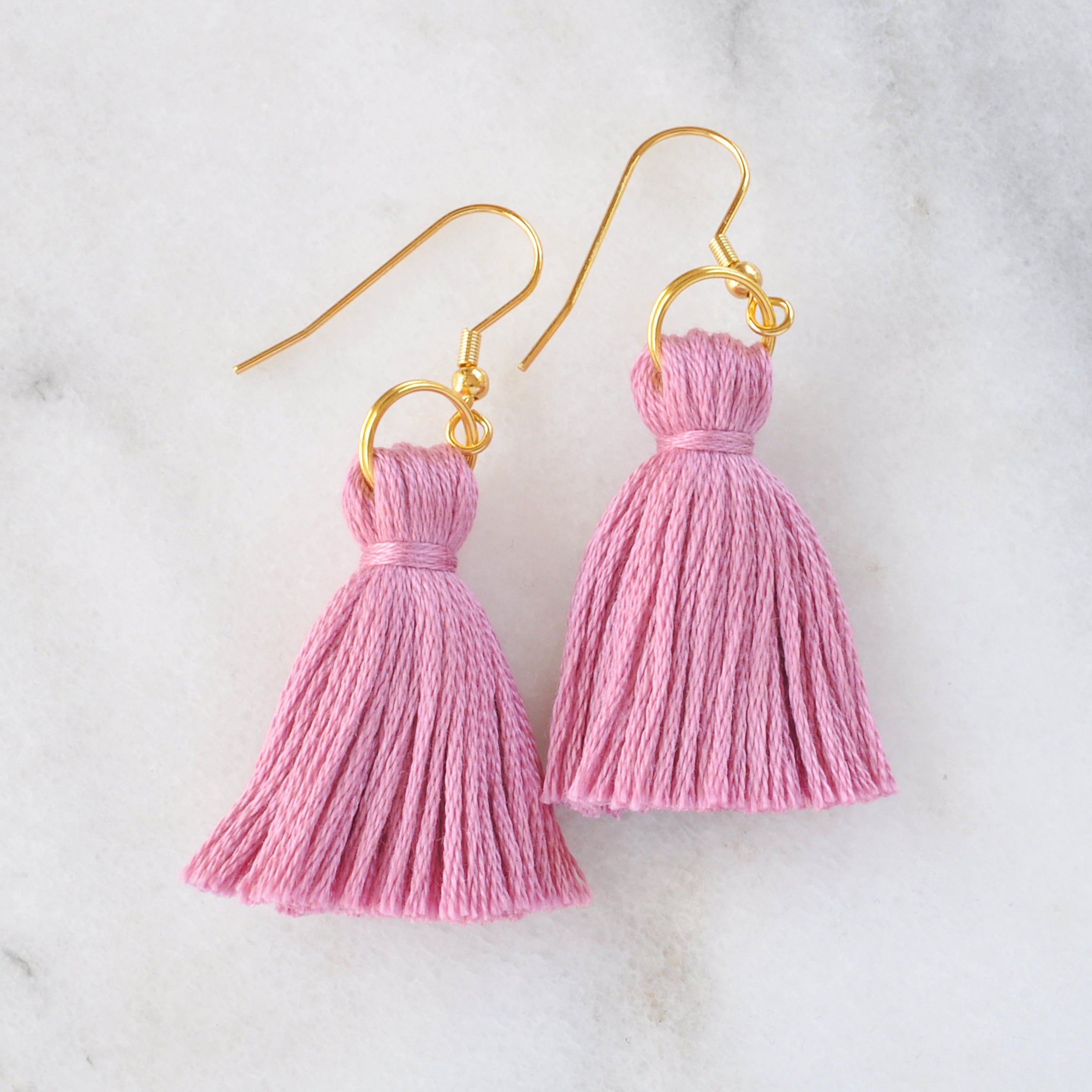 Mini Boho Tassel Earrings