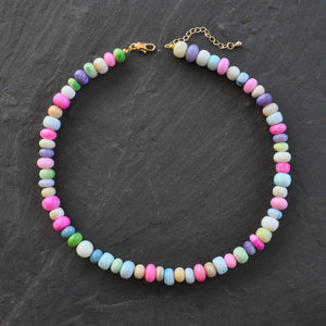 One-of-a-Kind Opal Candy Necklace