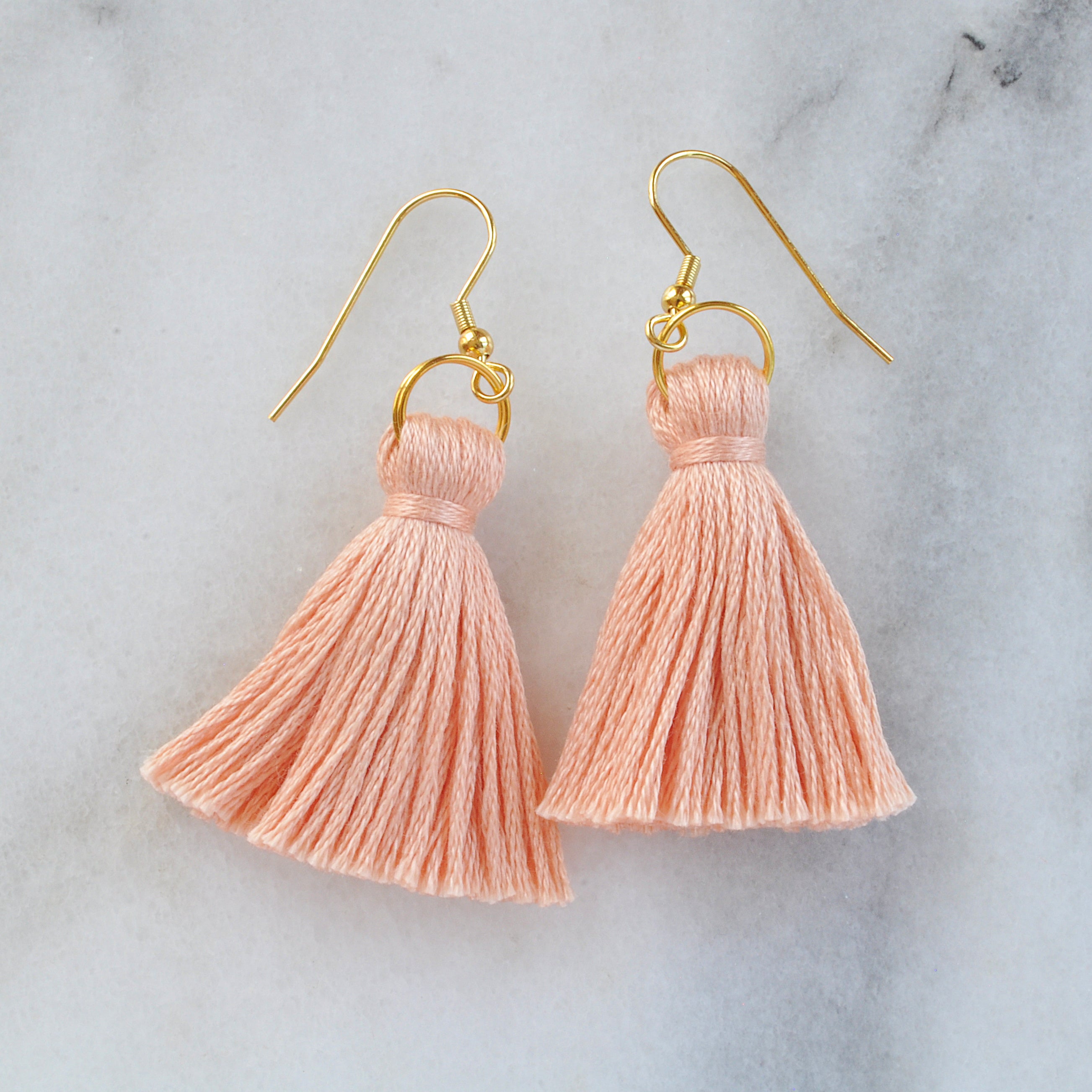 Mini Boho Tassel Earrings