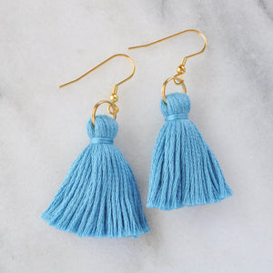 Mini Boho Tassel Earrings