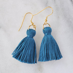 Mini Boho Tassel Earrings