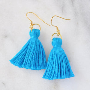 Mini Boho Tassel Earrings