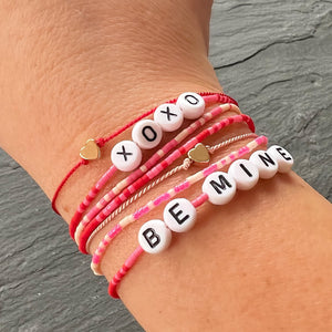 BE MINE String Bracelet