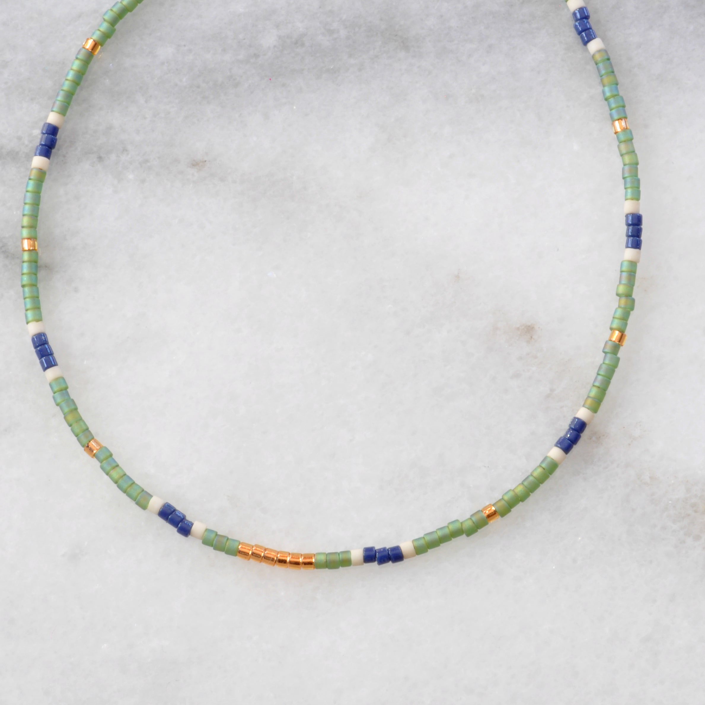 Tiny Seed Bead Necklaces