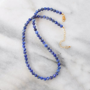 Blue Lapis Gemstone Necklace