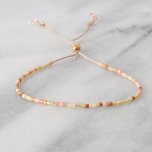 Beaded String Bracelet — SUNRISE