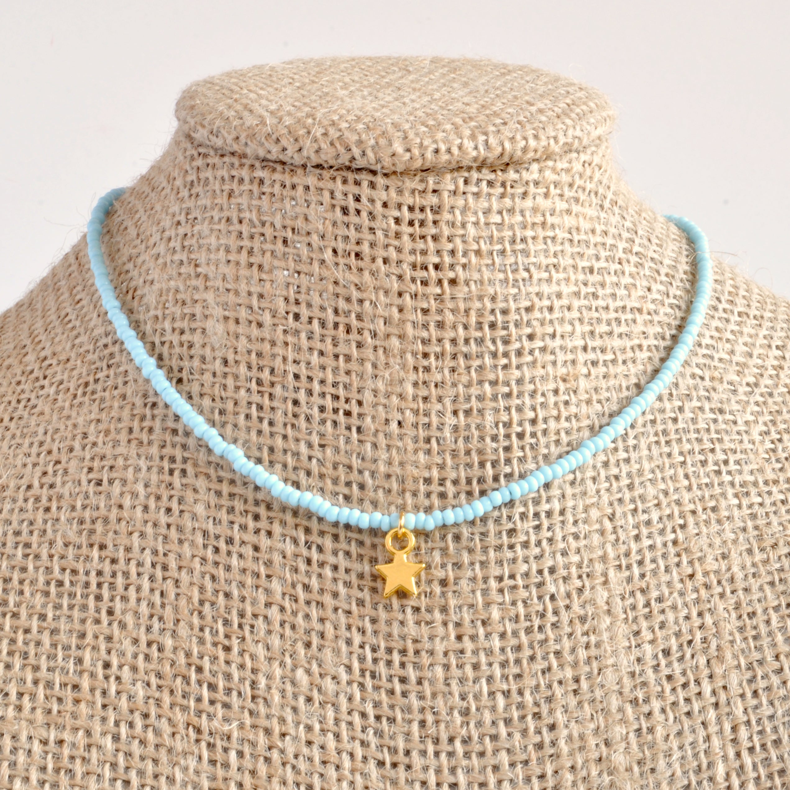 Dandelion Yellow Seed Bead Necklace, Thin 1.5mm Single Strand – Kathy  Bankston