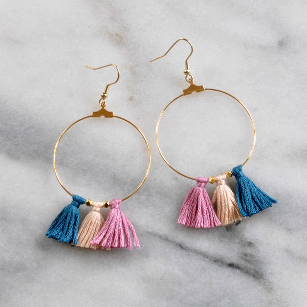 Designer DIY: Neon Tassel Earrings with Holst & Lee - The Stripe