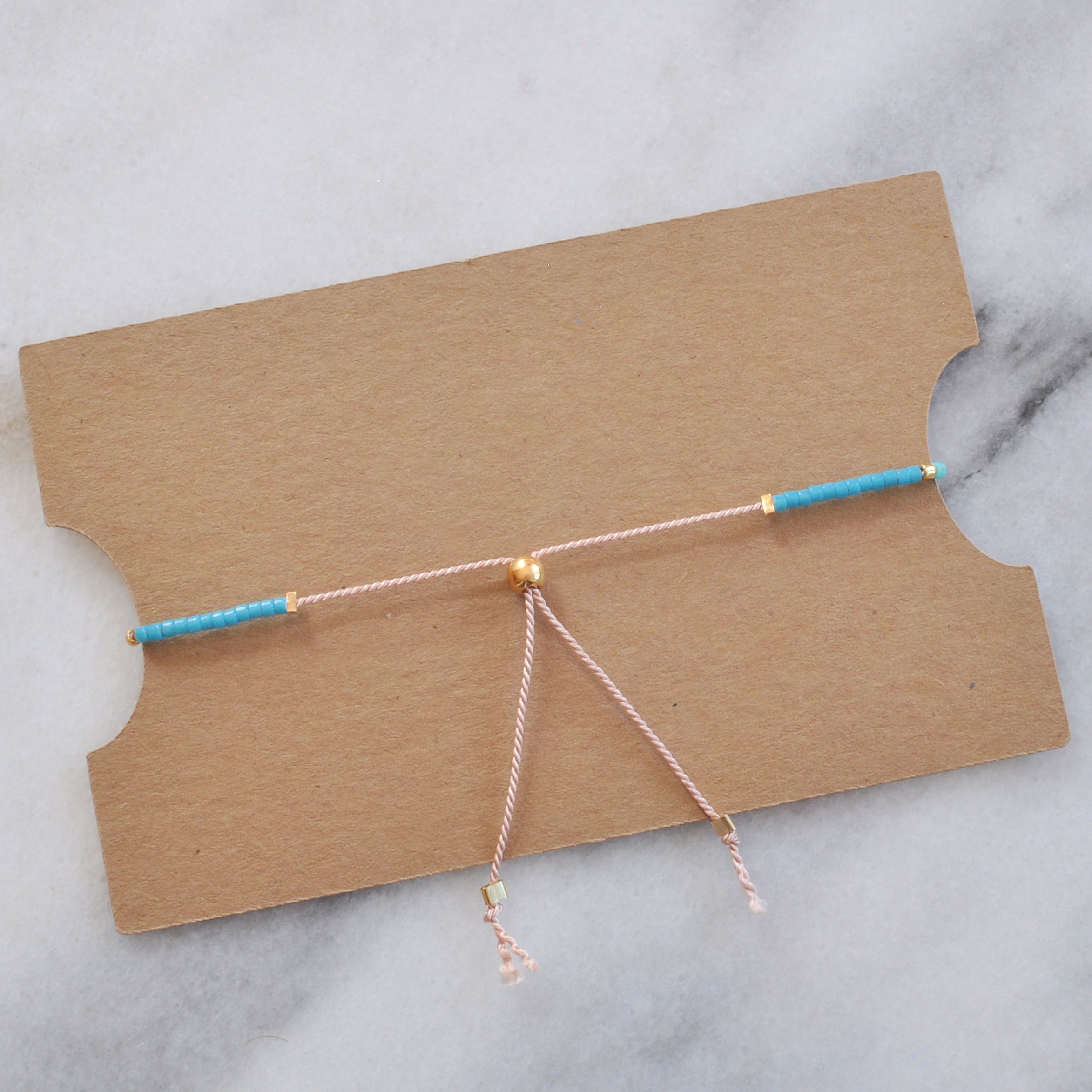 Beaded String Bracelet — ARUBA | Handmade by Libby & Smee