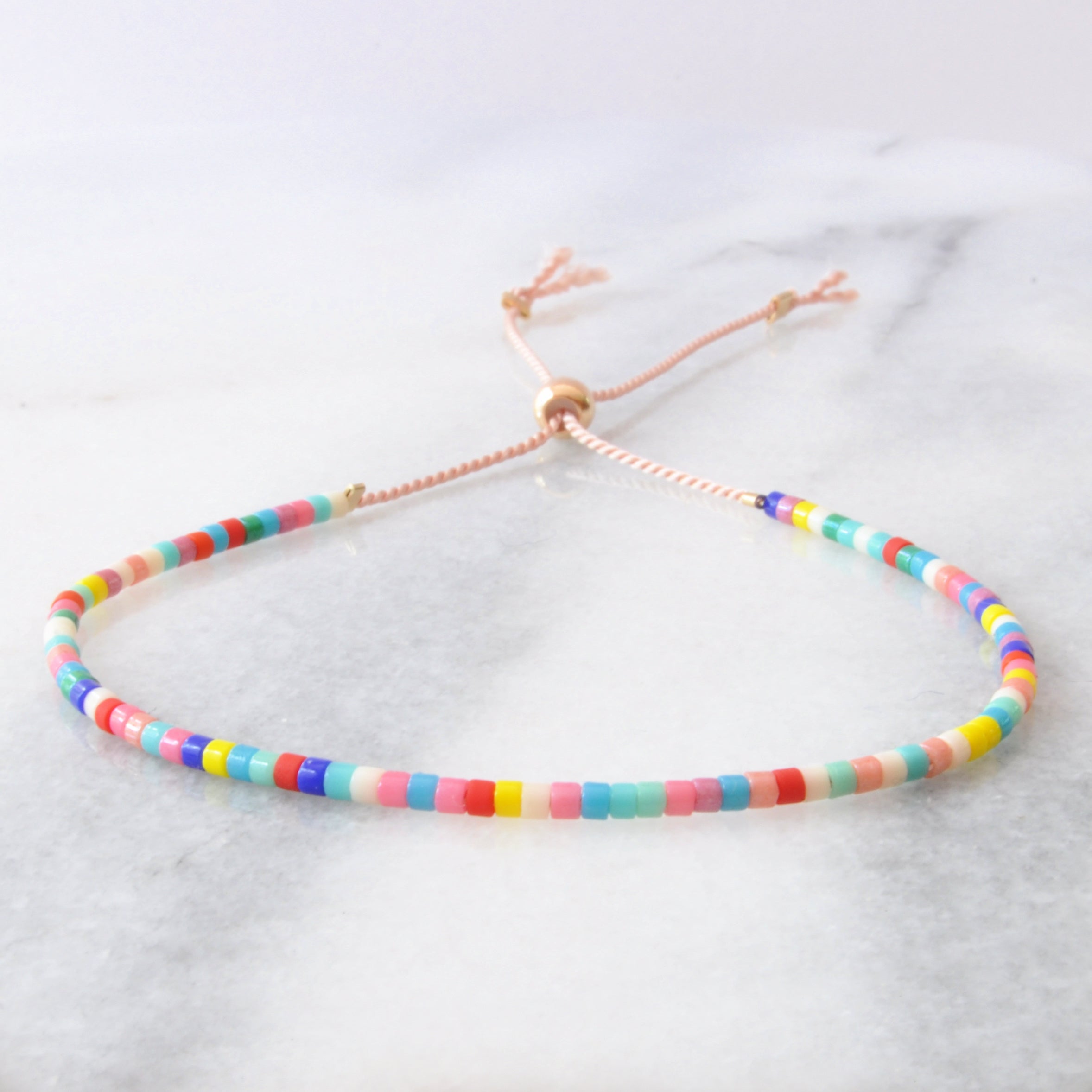 Beaded String Bracelet — SPRINKLES