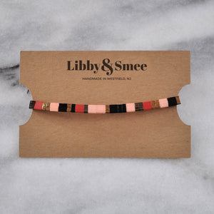 Libby & Smee stretch tile bracelet in Nouveau